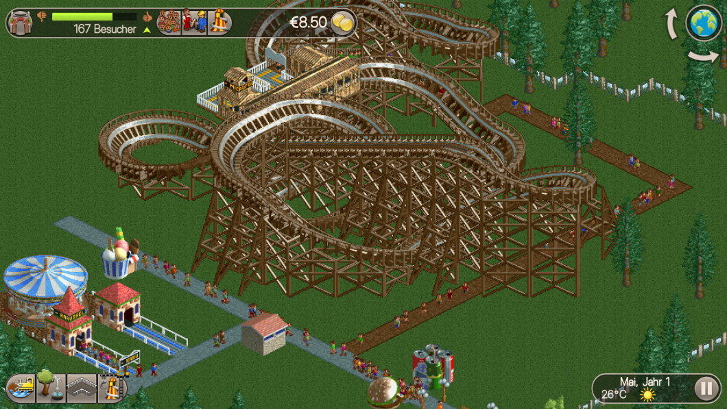 play roller coaster tycoon 3